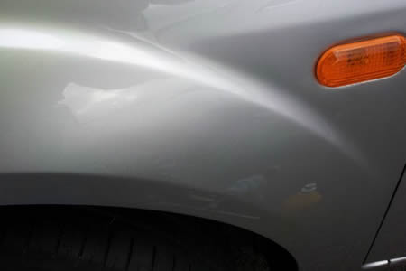 car wing dent removal